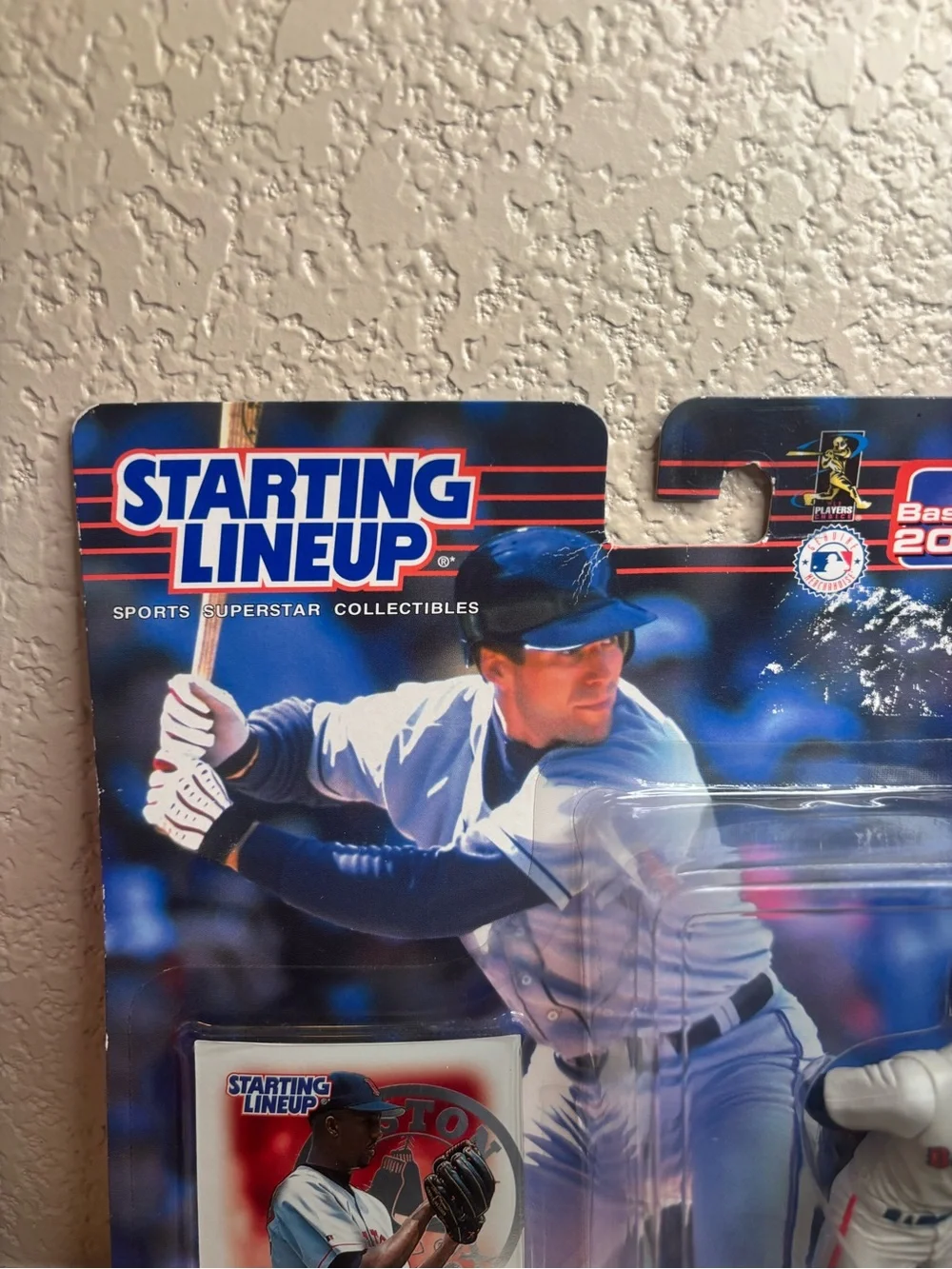 Starting Lineup Baseball 2000 Pedro Martinez Boston Figure w/ Collector Card